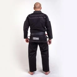 Fighter BJJ Gi Ripstop Uniform - Black, BJJBL-06 20 Fighter BJJ Gi Ripstop Uniform - Black, BJJBL-06