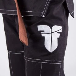 Fighter BJJ Gi Ripstop Uniform - Black, BJJBL-06 16 Fighter BJJ Gi Ripstop Uniform - Black, BJJBL-06