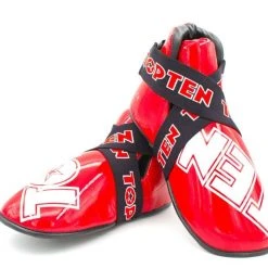 TopTen PROTECTION Top Ten Super-light Kicks - Red/white, 3067-4