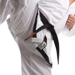 TopTen TOP TEN ITF Assistant Instructor - 1st-3rd Dan De Luxe White Dobok, 16711-1 Uniforms & Gi