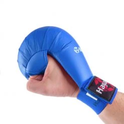 Hayashi WKF Open-Hand Karate Fist Protection Gloves - Blue, 237-4 15 Hayashi WKF Open-Hand Karate Fist Protection Gloves - Blue, 237-4