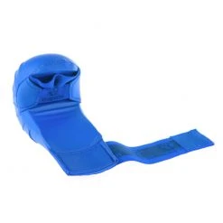 Hayashi WKF Open-Hand Karate Fist Protection Gloves - Blue, 237-4 12 Hayashi WKF Open-Hand Karate Fist Protection Gloves - Blue, 237-4