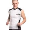 TopTen MMA TOP TEN Rash Guard Sleeveless - White/black, 1414-1 1 TopTen MMA TOP TEN Rash Guard Sleeveless - White/black, 1414-1