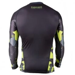 OFFERS Rashguard Fighter Long Sleeves - Black/Camo, FRG-01