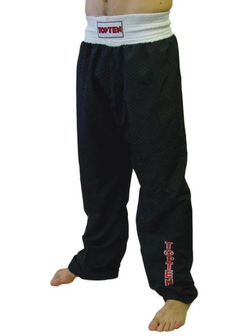 TopTen OFFERS Top Ten Sport Pants - Black/white, 1650-9 Black 3 TopTen OFFERS Top Ten Sport Pants - Black/white, 1650-9 Black