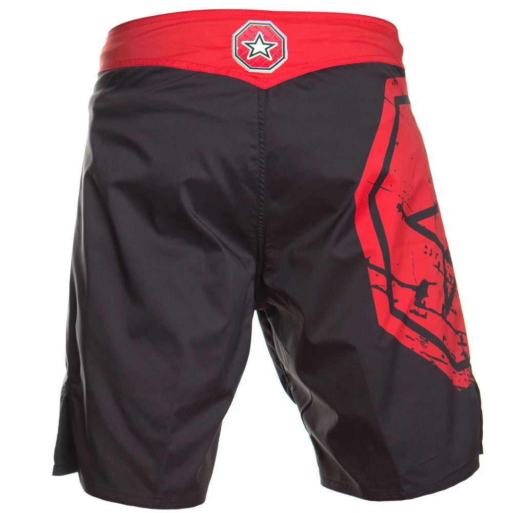 TopTen MMA TOP TEN MMA Shorts SuperStar - Black/red, 1874-9 5 TopTen MMA TOP TEN MMA Shorts SuperStar - Black/red, 1874-9