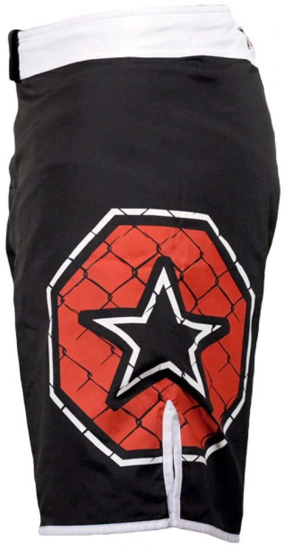 TopTen MMA Top Ten MMA Shorts - Black/white/red, 1877-9 4 TopTen MMA Top Ten MMA Shorts - Black/white/red, 1877-9