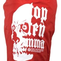 TopTen MMA Top Ten MMA Shorts - Red/white, 1878-4 7 TopTen MMA Top Ten MMA Shorts - Red/white, 1878-4