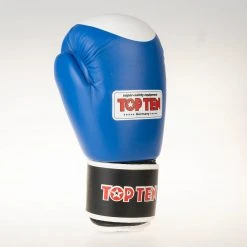 TopTen Top Ten Official WAKO Competition Kickboxing Gloves - Blue 10 TopTen Top Ten Official WAKO Competition Kickboxing Gloves - Blue