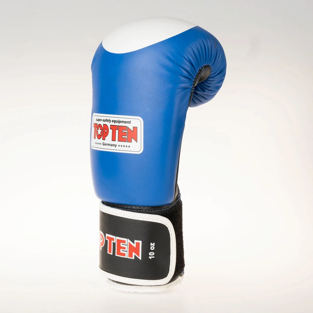 TopTen Top Ten Official WAKO Competition Kickboxing Gloves - Blue 7 TopTen Top Ten Official WAKO Competition Kickboxing Gloves - Blue