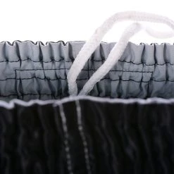 APPAREL Fighter Thai Shorts Bangkok Plain - Silver/black, FP09