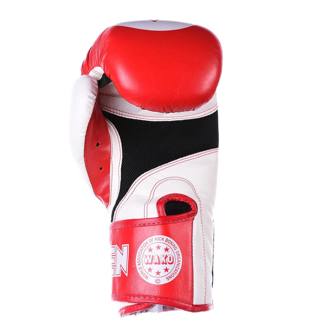 TopTen TOP TEN STAR Red/White XLP WAKO Kickboxing Gloves, 2068-4 7 TopTen TOP TEN STAR Red/White XLP WAKO Kickboxing Gloves, 2068-4