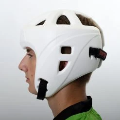 TopTen PROTECTION Top Ten White Avantgarde Head Guard, 0066-W