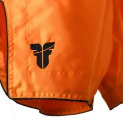 Fighter Thai Shorts Bangkok Plain - Orange/black, FP07 APPAREL