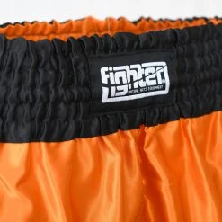 Fighter Thai Shorts Bangkok Plain - Orange/black, FP07 APPAREL