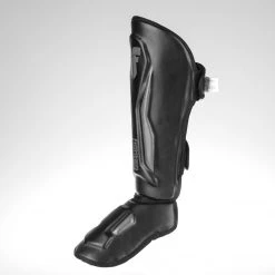 Fighter Shinguards Thai Ergo - Black/grey, FSG-004BG 15 Fighter Shinguards Thai Ergo - Black/grey, FSG-004BG