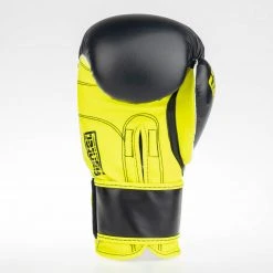 Fighter Boxing Gloves SPEED - Black/yellow 16 Fighter Boxing Gloves SPEED - Black/yellow