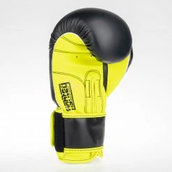 Fighter Boxing Gloves SPEED - Black/yellow 17 Fighter Boxing Gloves SPEED - Black/yellow