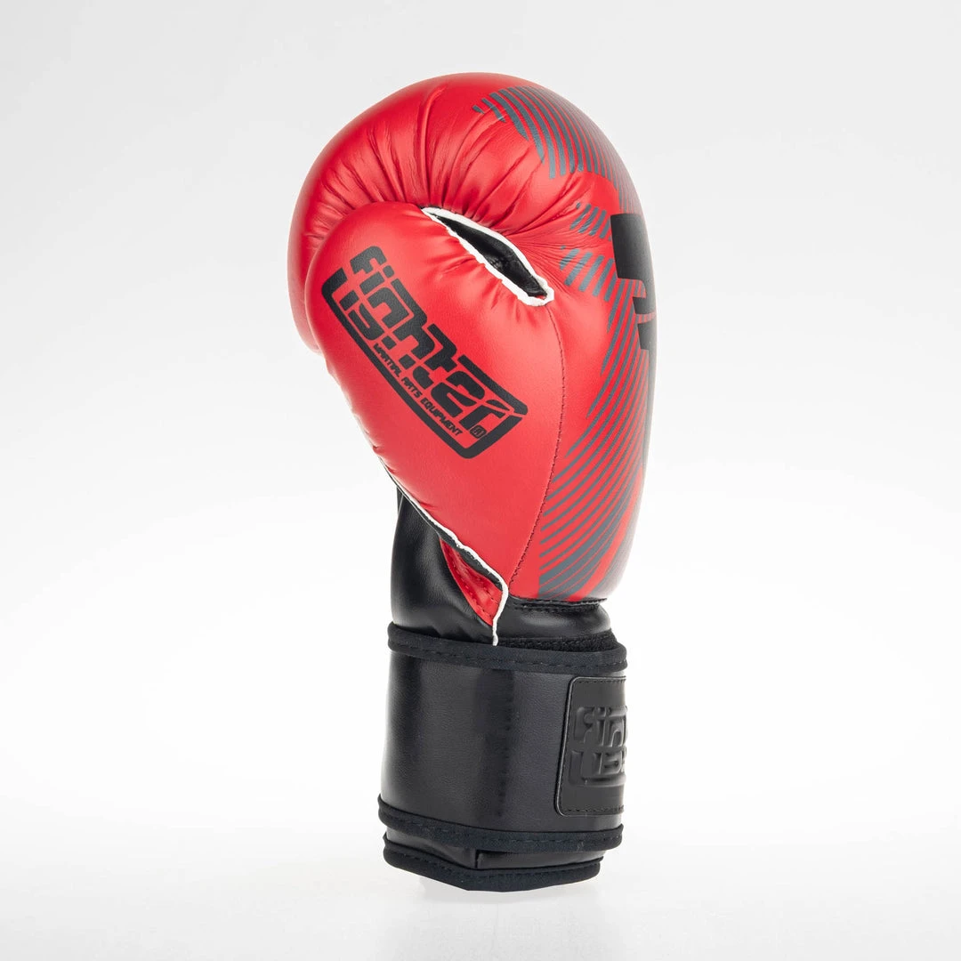Fighter Boxing Gloves SPEED - Red/black 6 Fighter Boxing Gloves SPEED - Red/black