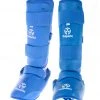 Hayashi WKF Foot And Shin Protection - Blue, 343-6