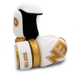 TopTen TOP TEN Glossy White/Gold Pointfighter Open-Hand Gloves, 21656-6 11 TopTen TOP TEN Glossy White/Gold Pointfighter Open-Hand Gloves, 21656-6
