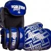 TopTen TOP TEN Glossy Blue/White Prism Pointfighter Open-Hand Gloves