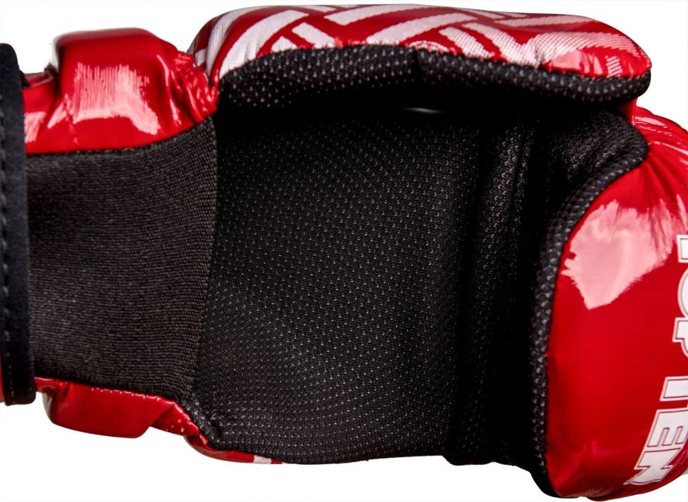 TopTen TOP TEN Glossy Red/White Prism Pointfighter Open-Hand Gloves 4 TopTen TOP TEN Glossy Red/White Prism Pointfighter Open-Hand Gloves